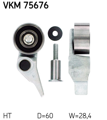 SKF VKM 75676 Rullo tenditore, Cinghia dentata